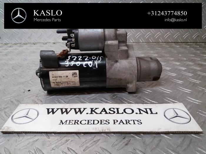 Gebrauchte Anlasser Mercedes S (222.0/222.1) 3.0 S-350 BlueTEC, S-350d 24V Preis € 100,00 Margenregelung angeboten von kaslo auto parts