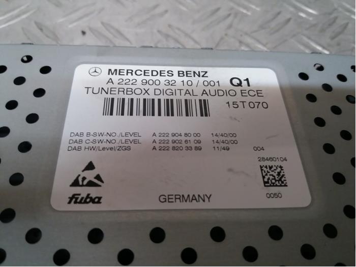 Radio module Mercedes S 3.0 S-350 BlueTec, S-350 d 24V - A2229003210 FUBA