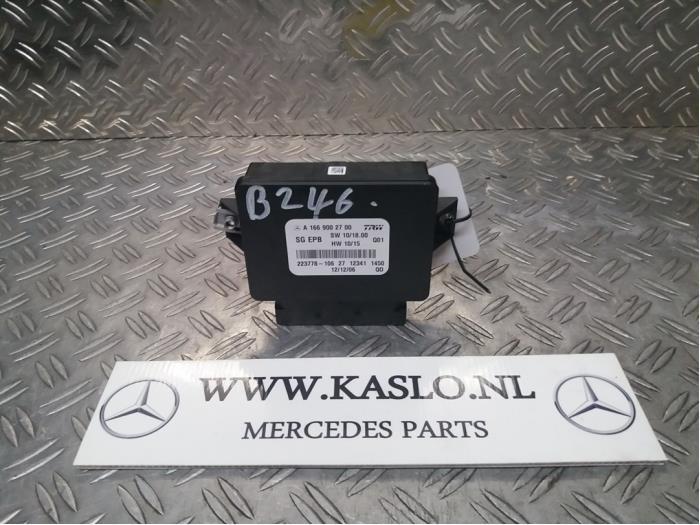 Módulo de freno de mano de un Mercedes-Benz B (W246,242) 1.8 B-180 CDI BlueEFFICIENCY 16V 2012