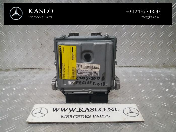 Used Engine management computer Mercedes C (W205) C-300 2.0 Turbo 16V Price on request offered by kaslo auto parts