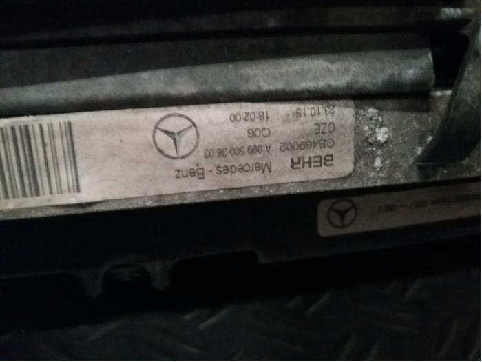 Chlodnica miedzystopniowa z Mercedes-Benz S (W222/V222/X222) 3.0 S-350 BlueTec, S-350 d 24V 2015