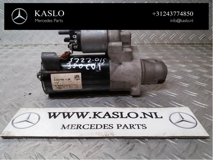 Gebrauchte Anlasser Mercedes S (222.0/222.1) 3.0 S-350 BlueTEC, S-350d 24V Preis € 100,00 Margenregelung angeboten von kaslo auto parts