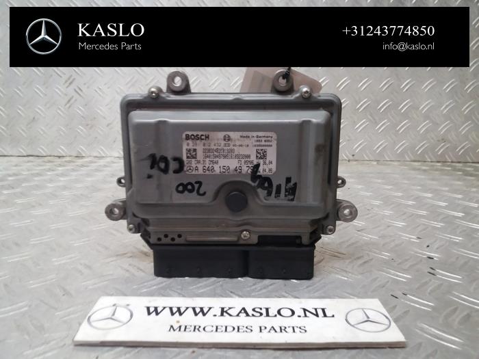Used Engine management computer Mercedes A (W169) 2.0 A-200 CDI 16V Price € 75,00 Margin scheme offered by kaslo auto parts