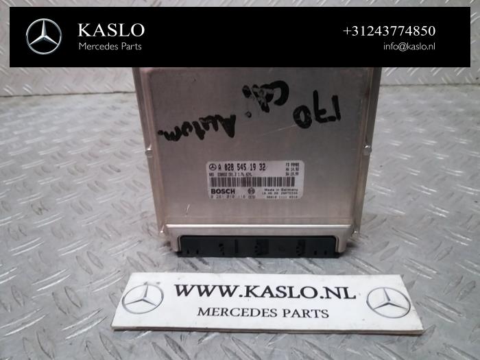 Used Engine management computer Mercedes A (W168) 1.7 A-170 CDI 16V Price on request offered by kaslo auto parts