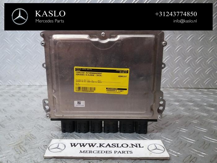 Used Engine management computer Mercedes B (W247) 2.0 B-200d Price € 175,00 Margin scheme offered by kaslo auto parts