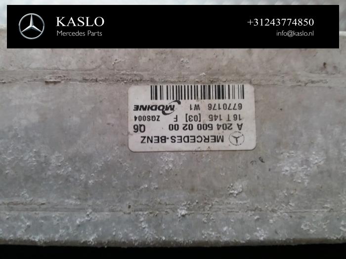 Usados Intercooler Mercedes E (R207) E-220 CDI 16V BlueTEC Precio € 50,00 Norma de margen ofrecido por kaslo auto parts