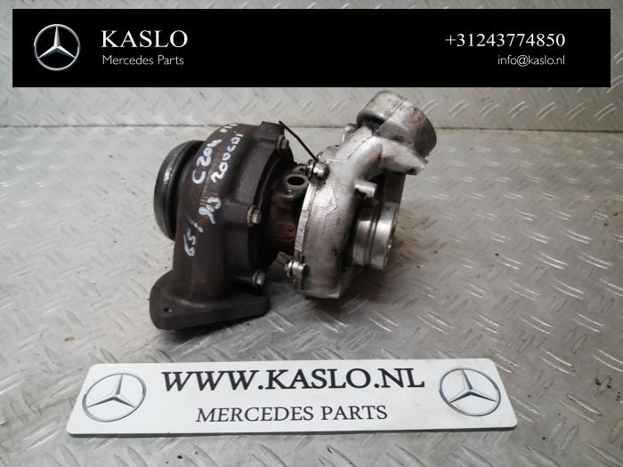 Usagé Turbo Mercedes C (W204) 2.2 C-200 CDI 16V BlueEFFICIENCY Prix € 300,00 Règlement à la marge proposé par kaslo auto parts
