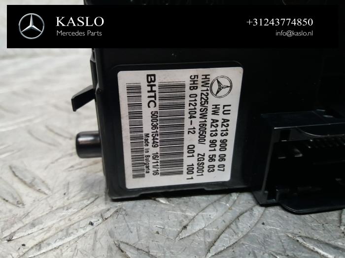 Modul climatronic z Mercedes-Benz E (W213) E-220d 2.0 Turbo 16V 2016