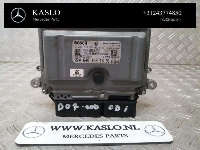 Used Engine management computer Mercedes B (W245) 2.0 B-200 CDI 16V Price € 200,00 Margin scheme offered by kaslo auto parts