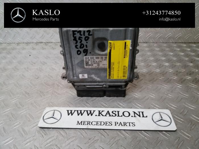 Used Engine management computer Mercedes E (W212) E-350 CDI V6 24V BlueEfficiency Price € 250,00 Margin scheme offered by kaslo auto parts