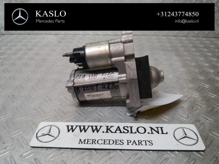 Used Starter Mercedes CLA Shooting Brake (118.6) 1.3 CLA-200 Turbo 16V Price € 75,00 Margin scheme offered by kaslo auto parts