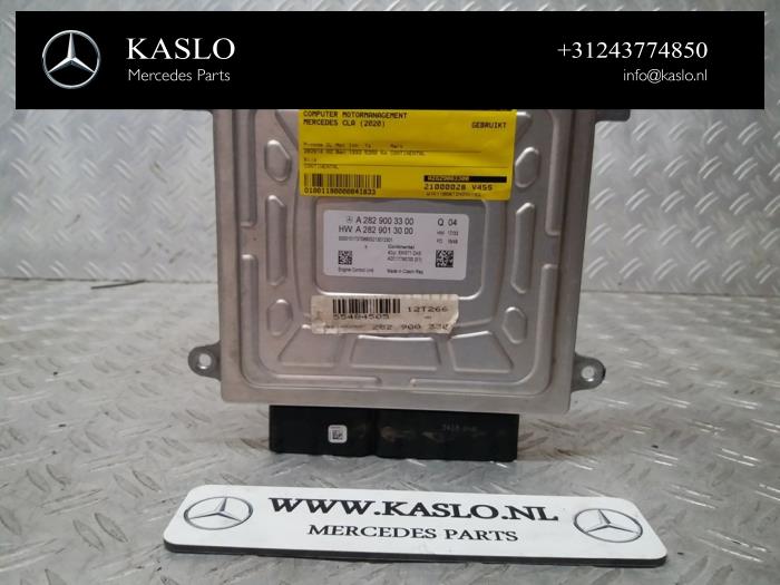 Used Engine management computer Mercedes CLA Shooting Brake (118.6) 1.3 CLA-200 Turbo 16V Price € 200,00 Margin scheme offered by kaslo auto parts
