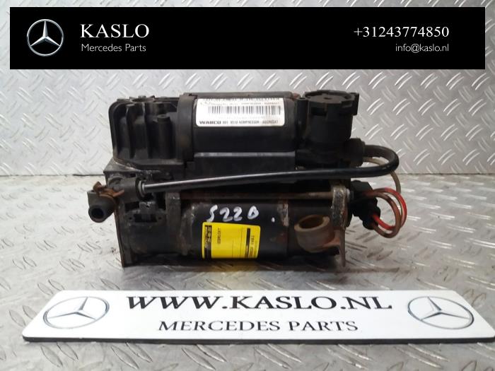 Begagnade Luftpump (fjädring) Mercedes S (W220) 3.2 S-320 18V Pris € 200,00 Marginaltabell erbjuds av kaslo auto parts