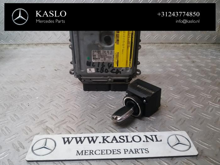 Used Ignition lock + computer Mercedes ML II (164/4JG) 3.0 ML-280 CDI 4-Matic V6 24V Price on request offered by kaslo auto parts
