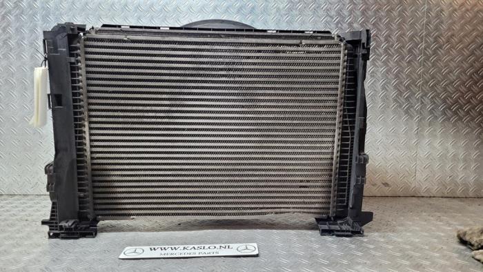 Ventilador de radiador de un Mercedes-Benz C (W205) C-200 1.6 CDI BlueTEC, C-200 d 16V 2015