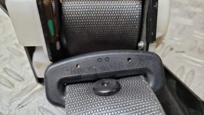 Rear seatbelt, right from a Mercedes-Benz CLK (W209)  2005