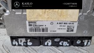 Ignition lock + computer from a Mercedes-Benz A (W176) 1.5 A-180 CDI, A-180d 16V 2013