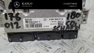 Ignition lock + computer from a Mercedes-Benz A (W176) 1.5 A-180 CDI, A-180d 16V 2012