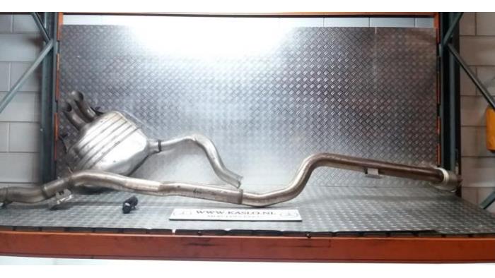 Exhaust (complete) from a Mercedes-Benz C (W205) C-300d 2.0 Turbo 16V 2020