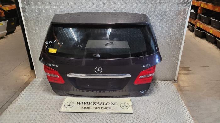Hayon arrière d'un Mercedes-Benz B (W246,242) 1.5 B-180 CDI 16V 2014