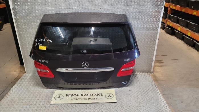 Hayon arrière d'un Mercedes-Benz B (W246,242) 1.5 B-180 CDI 16V 2014