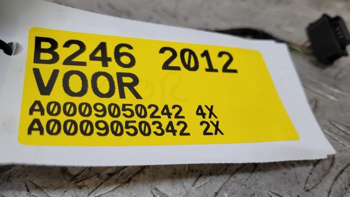 Zestaw czujników parkowania z Mercedes-Benz B (W246,242) 1.8 B-200 CDI BlueEFFICIENCY 16V 2012