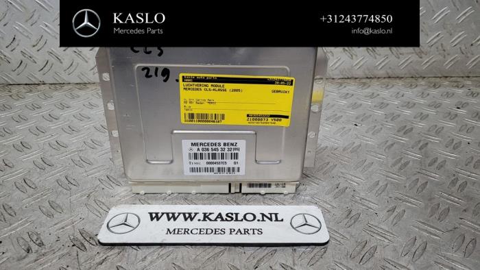 Begagnade Luftfjädringsmodul Mercedes CLS (C219) 500 5.0 V8 24V Pris på förfrågan erbjuds av kaslo auto parts