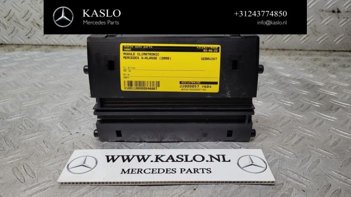 Używane Modul climatronic Mercedes S (W221) 3.0 S-320 CDI 24V Cena € 50,00 Procedura marży oferowane przez kaslo auto parts