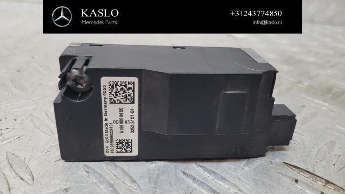 Ignition lock + computer from a Mercedes-Benz A (W176) 1.5 A-180 CDI, A-180d 16V 2014