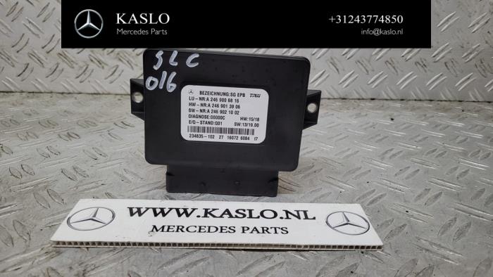 Używane Modul hamulca postojowego Mercedes SLC (R172) 2.1 250 d 16V Cena € 20,00 Procedura marży oferowane przez kaslo auto parts