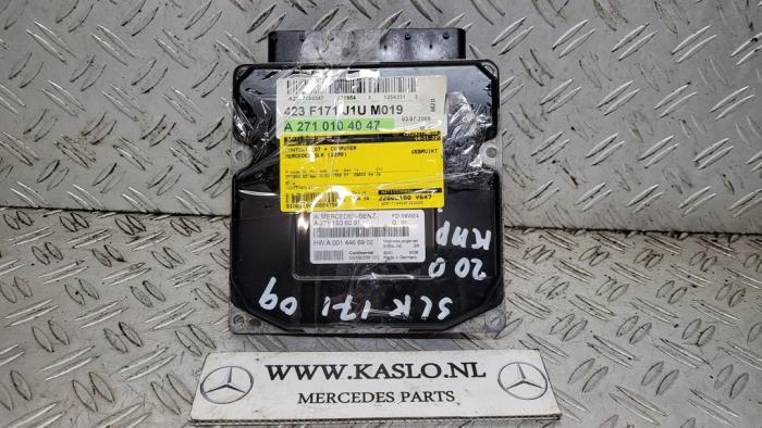 Stacyjka + sterownik z Mercedes-Benz SLK (R171) 1.8 200 K 16V 2009
