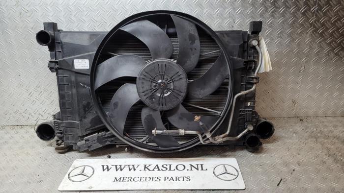 Chlodnica klimatyzacji z Mercedes-Benz SLK (R171) 1.8 200 K 16V 2009
