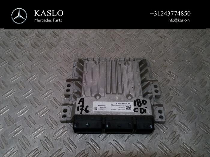 Engine management computer from a Mercedes-Benz A (W176) 1.5 A-180 CDI, A-180d 16V 2015
