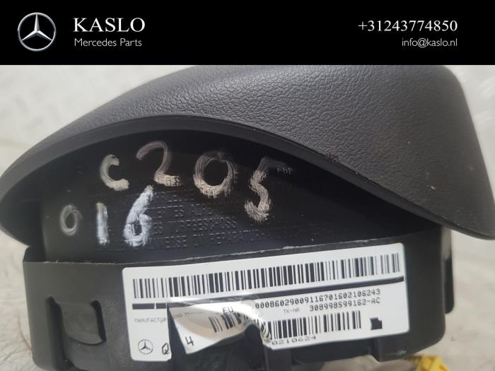 Airbag gauche (volant) d'un Mercedes-Benz C Estate (S205) C-350 e 2.0 16V 2016