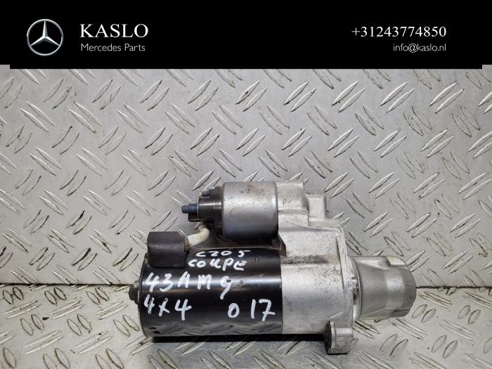 Used Starter Mercedes C (C205) 3.0 C-43 AMG V6 24V Turbo 4-Matic Price € 100,00 Margin scheme offered by kaslo auto parts