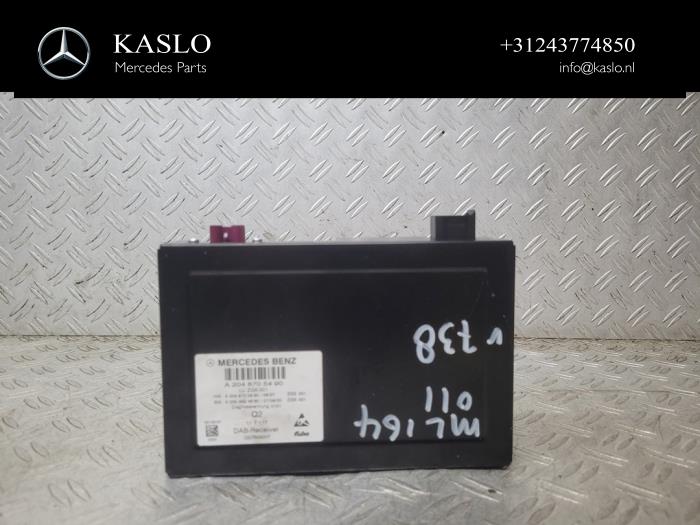 Używane Modul DAB Mercedes ML II (164/4JG) 3.0 ML-350 CDI BlueTec 4-Matic V6 24V Cena € 100,00 Procedura marży oferowane przez kaslo auto parts
