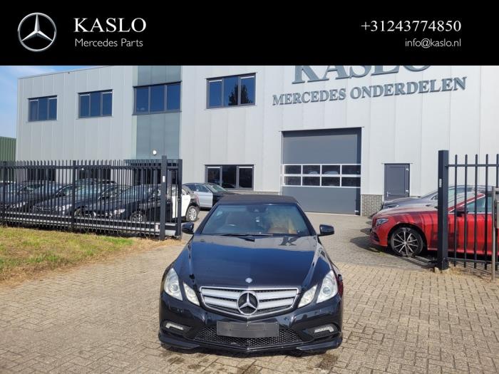 Front bumper Mercedes E E-250 CDI,d 16V BlueEfficiency, BlueTEC 197 ...