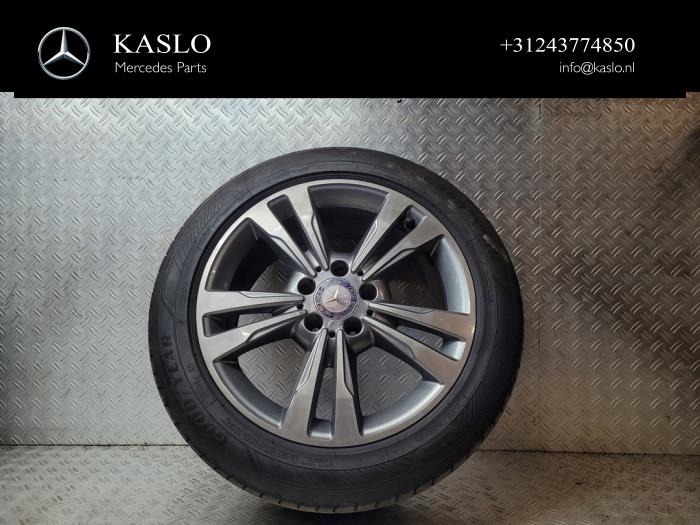 Sport rims set + tires Mercedes E E-220 CDI 16V BlueEfficiency ...