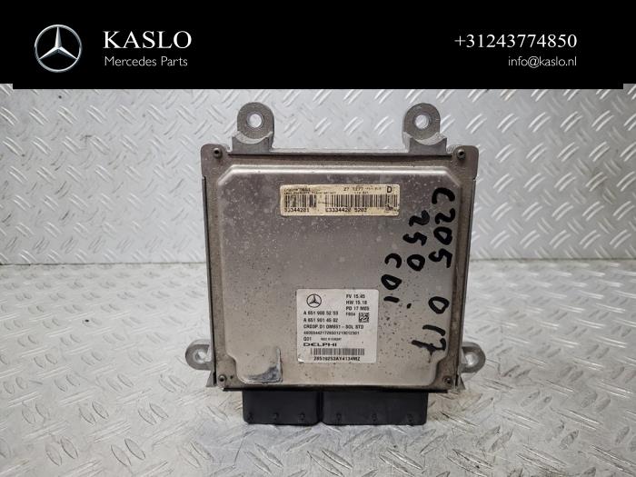 Used Engine management computer Mercedes C (W205) C-220 2.2 CDI BlueTEC, C-220 d 16V Price € 200,00 Margin scheme offered by kaslo auto parts
