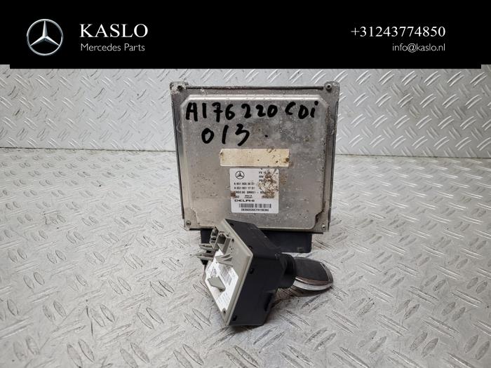 Used Ignition lock + computer Mercedes A (W176) 2.2 A-220 CDI 16V Price € 350,00 Margin scheme offered by kaslo auto parts