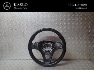 Used Steering wheel Mercedes C (W205) C-200 2.0 CGI 16V Price € 200,00 Margin scheme offered by kaslo auto parts