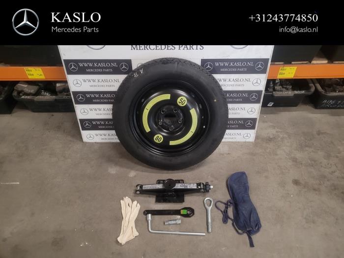 Spare wheel from a Mercedes-Benz A (W169) 1.5 A-150 2010