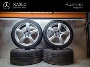 Used Sport rims set + tires Mercedes CLS (C218) 350 CDI BlueEfficiency 3.0 V6 24V Price € 550,00 Margin scheme offered by kaslo auto parts