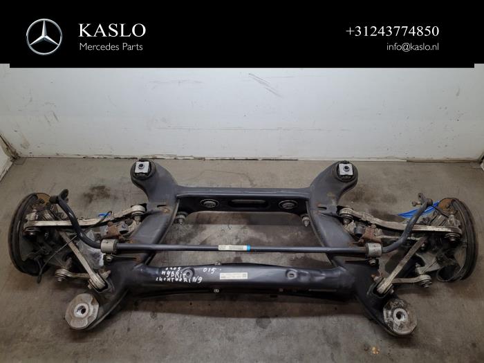 Gebrauchte Hinterachse Hinterradantrieb Mercedes C (W205) C-350 e 2.0 16V Preis € 300,00 Margenregelung angeboten von kaslo auto parts