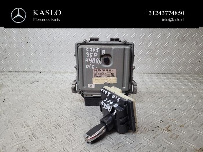 Used Ignition lock + computer Mercedes C (W205) C-350 e 2.0 16V Price € 350,00 Margin scheme offered by kaslo auto parts
