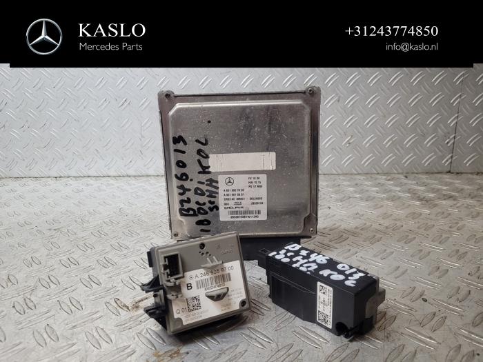 Used Ignition lock + computer Mercedes B (W246/W242) 1.8 B-180 CDI BlueEFFICIENCY 16V Price € 300,00 Margin scheme offered by kaslo auto parts
