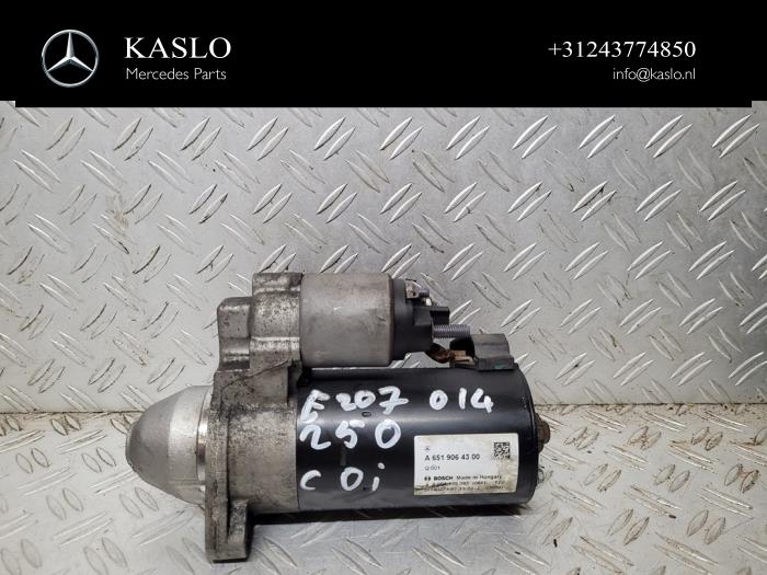 Used Starter Mercedes E (C207) E-250 CDI 16V Price € 50,00 Margin scheme offered by kaslo auto parts