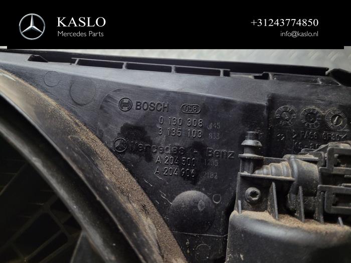 Gebrauchte Kühlerventilator Mercedes SLK (R172) 1.8 200 16V BlueEFFICIENCY Preis € 200,00 Margenregelung angeboten von kaslo auto parts