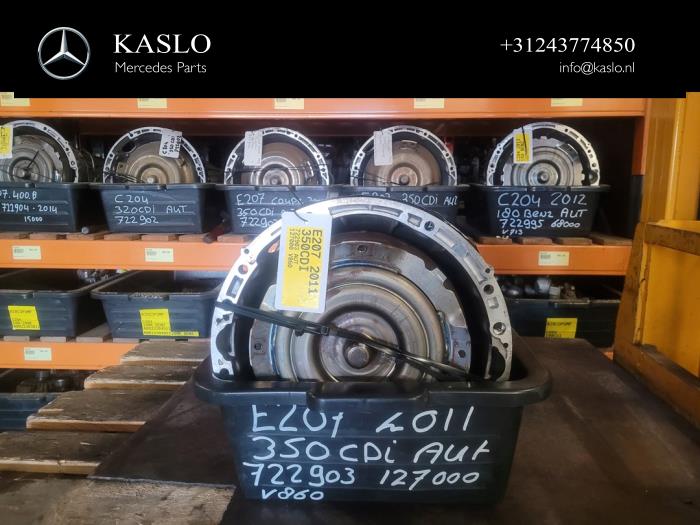 Usagé Boite de vitesses Mercedes E (C207) E-350 CDI BlueEfficiency 3.0 V6 24V Prix € 1.250,00 Règlement à la marge proposé par kaslo auto parts