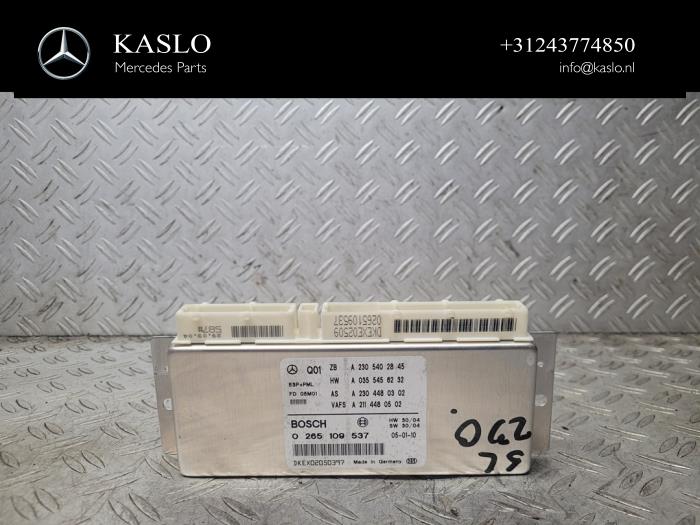 Begagnade ESP-dator Mercedes SL (R230) 3.7 SL-350 V6 18V Pris € 125,00 Marginaltabell erbjuds av kaslo auto parts